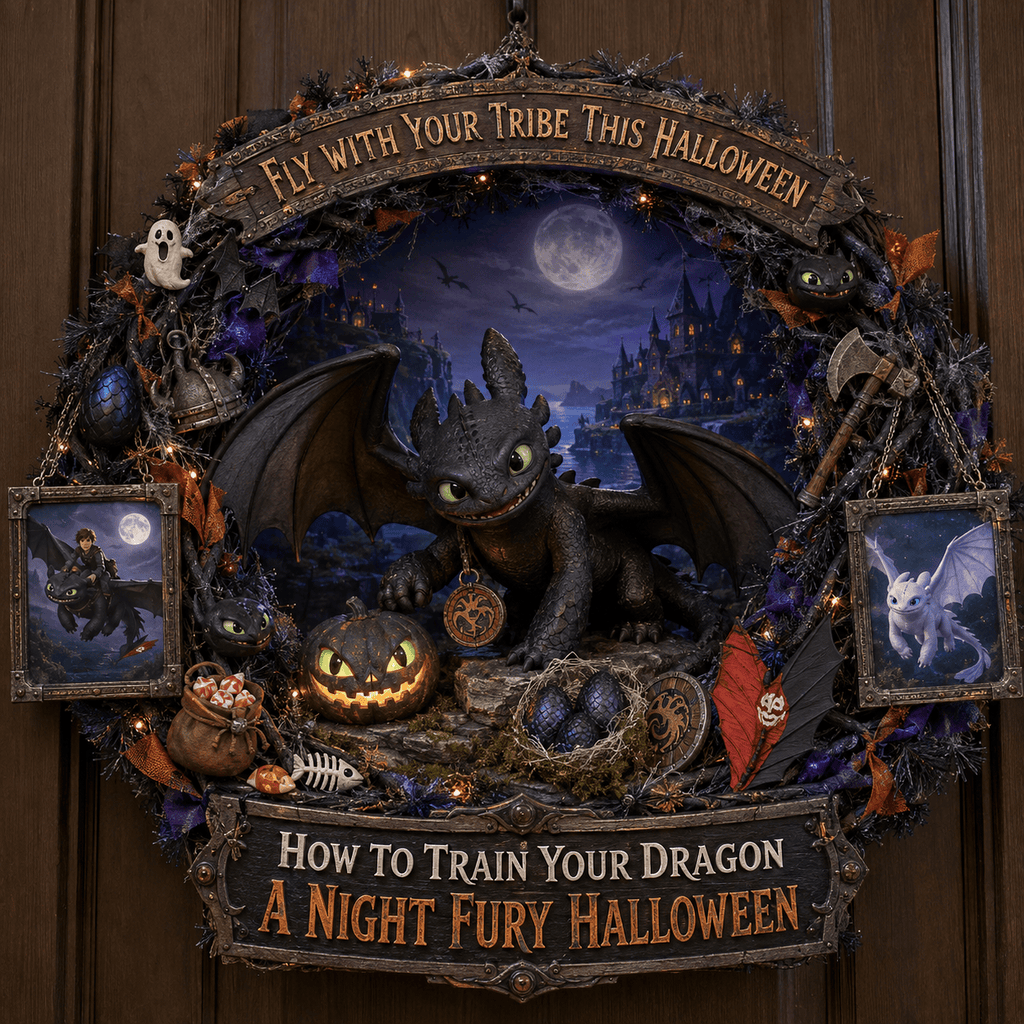 HTTYD Decorative Wreath PTKL