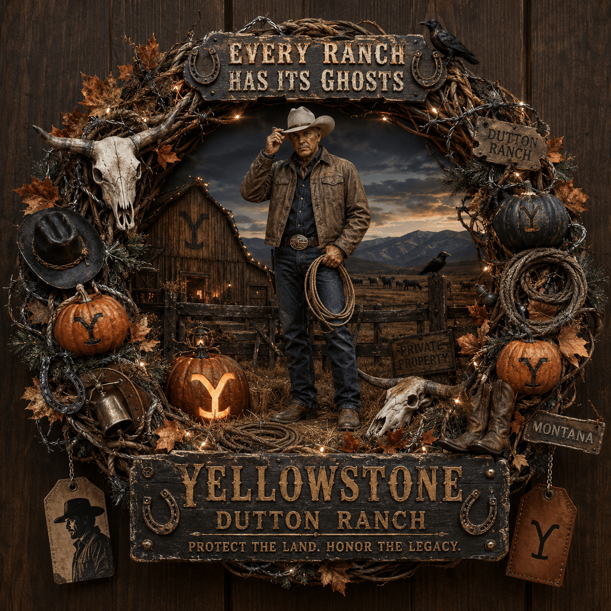 YLST Decorative Wreath PTKL