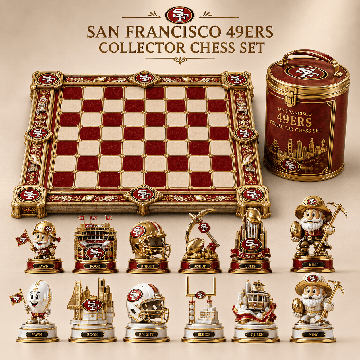 Premium SF49 Chess Set NTNA